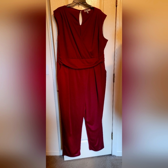 Crimson Jumpsuit - Picture 2 of 4